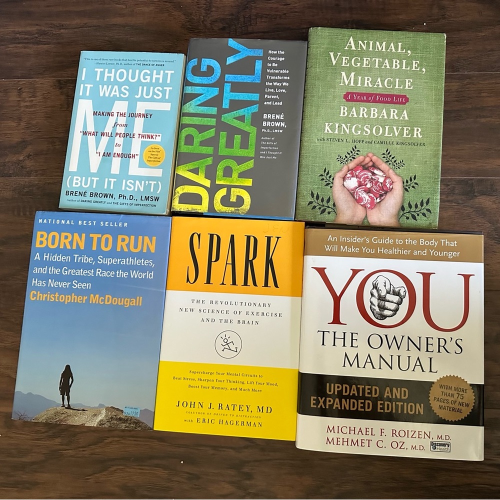 Nonfiction Book Bundle, includes two by Brene Brown & one by Barbara Kingsolver